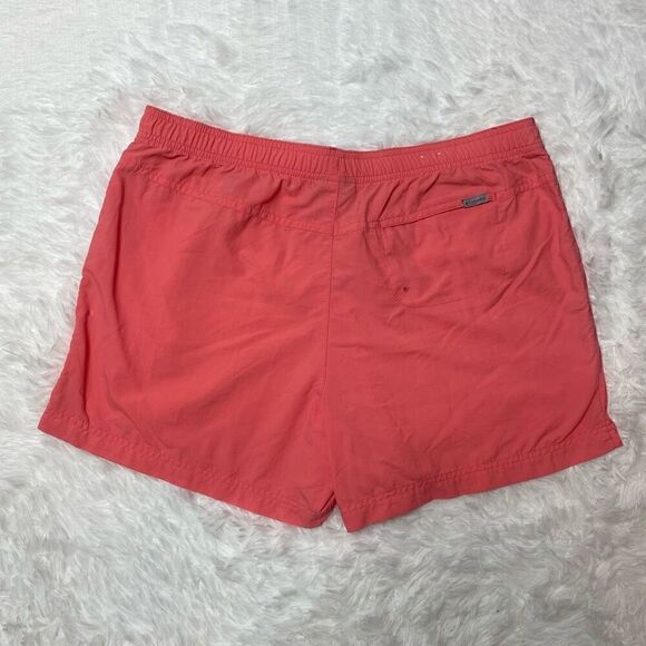 Columbia Womens Size Large Coral Outdoors Nylon Shorts Running Athletic - Picture 11 of 11